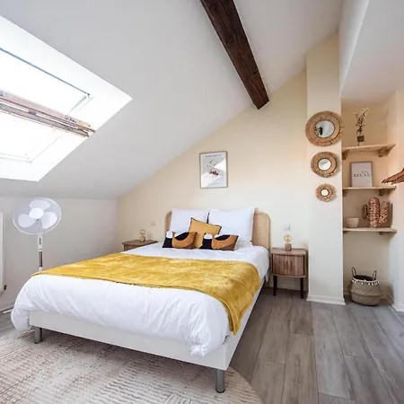 Les Coulisses - Duplex Au Centre - Parking Prive Apartman Colmar