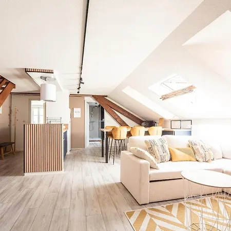 Les Coulisses - Duplex Au Centre - Parking Prive Apartman Colmar