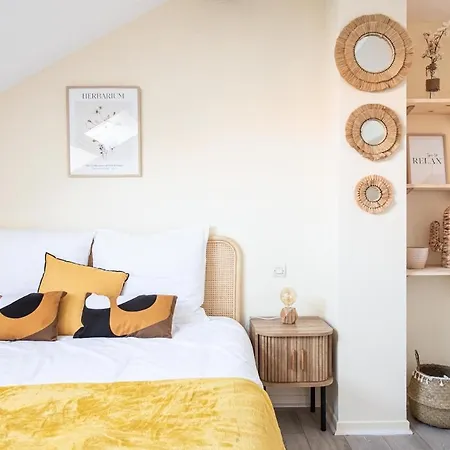 Les Coulisses - Duplex Au Centre - Parking Prive Апартаменты *