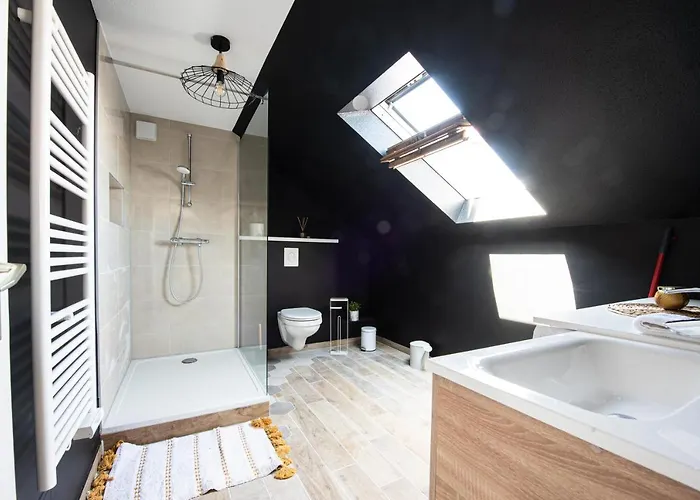 公寓 Les Coulisses - Duplex Au Centre - Parking Prive