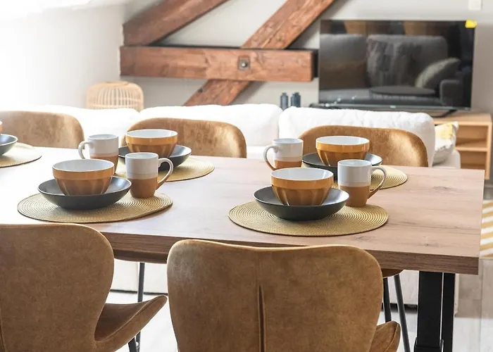 公寓 Les Coulisses - Duplex Au Centre - Parking Prive