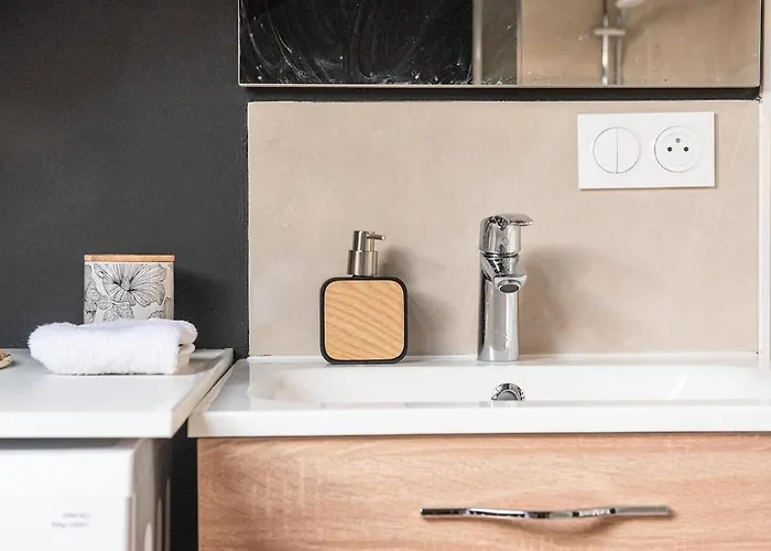 公寓 Les Coulisses - Duplex Au Centre - Parking Prive 科尔马