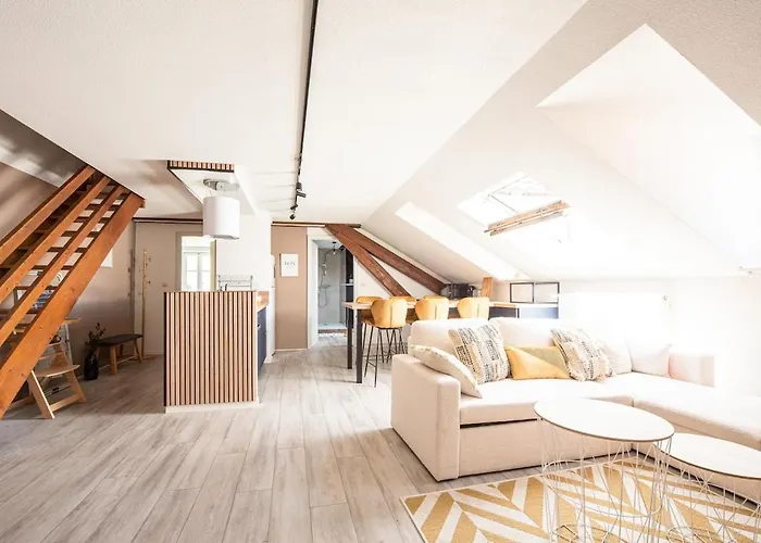 Les Coulisses - Duplex Au Centre - Parking Prive 公寓 科尔马