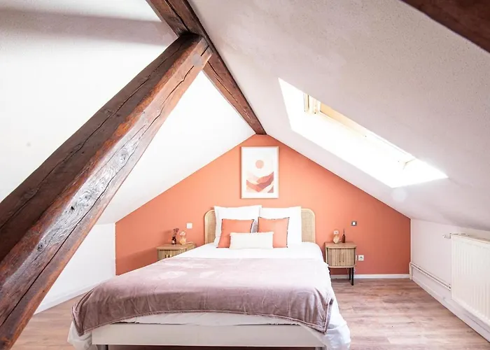 Les Coulisses - Duplex Au Centre - Parking Prive * 科尔马