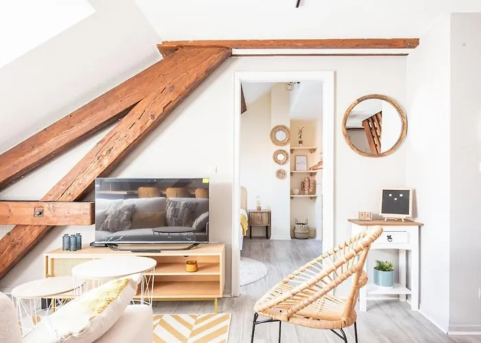 Les Coulisses - Duplex Au Centre - Parking Prive 公寓 *