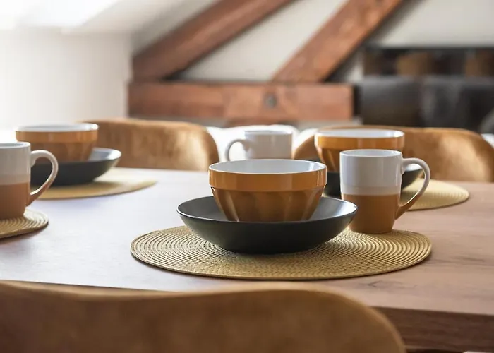 公寓 Les Coulisses - Duplex Au Centre - Parking Prive 科尔马